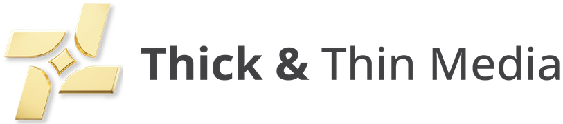Thick & Thin Media Official Logo